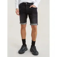 G-Star 3301 Slim Kurze Jeans Medium Aged Grey 31
