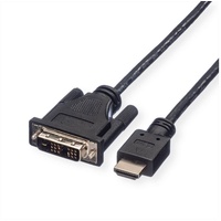 Roline 11.04.5532 Videokabel DVI-D Stecker - HDMI Stecker 3,0