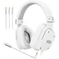 SADES Snowwolf SA-722S Gaming Headset, White, weiß,