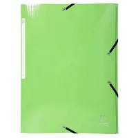 Exacompta 25x Sammelmappe +3 Klappen Gummizug MAXI Karton A4