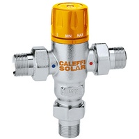 CALEFFI Solar-Thermomischer f Eingangstemperaturen b 100 GradC 3/4Zo, Zubehör