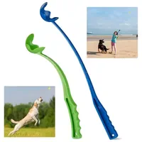 Relaxdays Ballschleuder 6,5 cm Blau