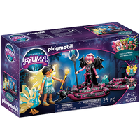 Playmobil Ayuma Crystal Fairy und Bat Fairy mit Seelentieren