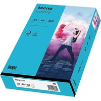 Inapa tecno colors A4 160 g/m2 250 Blatt blau
