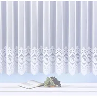 WECKBRODT Gardine »Homburg«, (1 St.), Jacquard, strukturiert, halbtransparent, Bordüre,