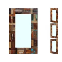 VidaXL Spiegel Altholz 80x50 cm