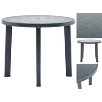 VidaXL Gartentisch Ø 89 x 72 cm Grün