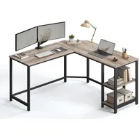 VASAGLE Schreibtisch L-förmig 138 cm x 138 cm x