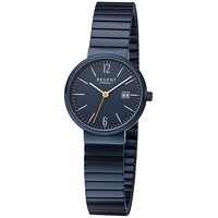 REGENT Damenuhr blau F-1357