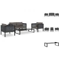 VidaXL Garten-Lounge-Set anthrazit 49408