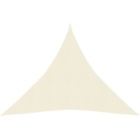 VidaXL Sonnensegel 160 g/m2 Creme 4x4x4 m HDPE