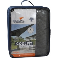 Nesling Sonnensegel Coolfit dreieckig, ca. B500/T500 cm, grau