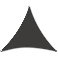 Siena Garden Solino Sonnensegel Grau 3-eckig, 3,6x3,6x3,6 m