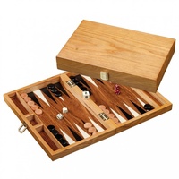 Philos 1165 - Backgammon Mathraki, klein, Holz, Kassette