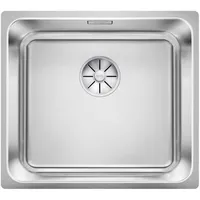 Blanco Solis 450-U links Unterbau Edelstahl 49 x 44