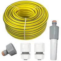 Stabilo-sanitär Premium Gartenschlauch Set 1/2' 25m Schlauch mit Armaturen