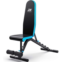 JX FITNESS Hantelbank Verstellbar Multifunktions 90 Grad Fitness Trainingsbank