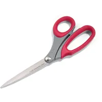 Prym HOBBY Nähschere 8 3/4'' 23 cm, Edelstahl, Rot,