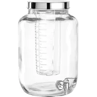 Leonardo Getränkespender Succo Glas, 7 Liter