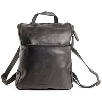 Harold's Submarine Rucksack Leder Schwarz
