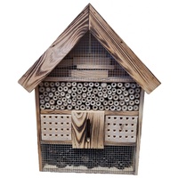 Conni Oberkircher's Insektenhotel Kiefernholz geflammt 36 x 9,7 x