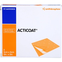 Docpharm gmbh ACTICOAT 5x5 cm antimikrobielle Wundauflage