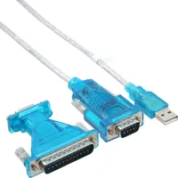 InLine USB-Seriell Adapterkabel USB St A an 9pol St