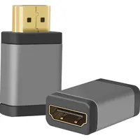 Helos HDMI-Adapter HDMI männlich zu HDMI weiblich (HDMI), Video