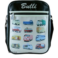 BRISA VW Collection - Volkswagen Unisex Retro-Vintage-Schulter-Umhänge-Reise-Tasche im T1
