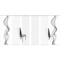 HOME WOHNIDEEN Alberta Klettband 60 x 245 cm grau