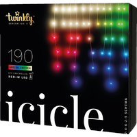 Twinkly Icicle - 190 LED RGBW, 5m, WiFi, IP