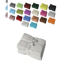 EXKLUSIV HEIMTEXTIL Saunatuchset 80 x 200 cm weiß 2