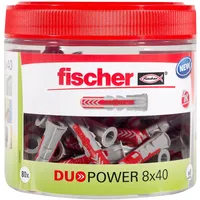 Fischer Dübel DuoPower 8x40 Dose (80)