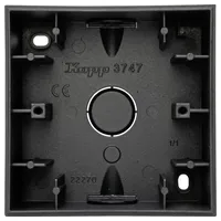 Kopp Aufputzgehäuse Anthrazit 374715005