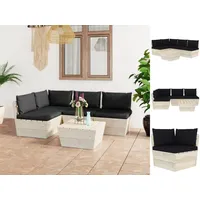 VidaXL Modell 32 Loungeset schwarz