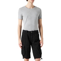Alpha Industries Jet Cargo Shorts Greyblack 31