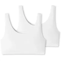 SCHIESSER Uncover by Schiesser Bustier Unterwäsche, Weiss, S