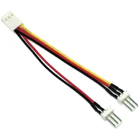 InLine Lüfter Adapterkabel  3-pin Molex Bu