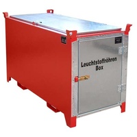 Bauer Südlohn Leuchtstoffröhren-Box SL-D 150, lackiert, Feuerrot