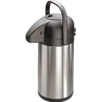 MATO interpräsent Thermokanne Edelstahl (gebürstet), Schwarz 1.9l 4177