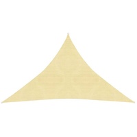 VidaXL Sonnensegel 160 g/m2 Beige 3x3x4,2 m HDPE