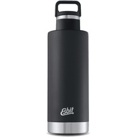 Esbit Sculptor - Edelstahl Trinkflasche 1000 ml in Schwarz