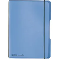 Herlitz Notizheft A5 kariert Blau