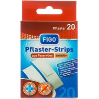 Figo Pflaster Strips aus Faservlies, sensitiv 1 Pack à
