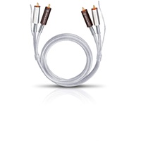 Oehlbach NF-Kabel Silver Express Plus 2x Cinch-Stecker - 2x
