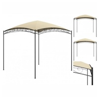 VidaXL Gartenpavillon 3 x 3 m cremeweiß