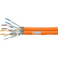 Logilink CPV0065 Netzwerkkabel CAT 7 orange 50 m