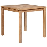 VidaXL Gartentisch 80 x 80 x 77 cm natur