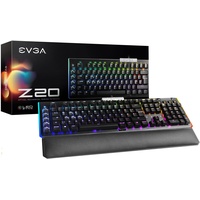 Evga Z20 RGB Tastatur USB schwarz,