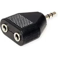 Value 3,5mm Adapter 3,5mm-Klinken-Stecker / 3,5mm-Klinken-Buchse 0,0m (11994440)